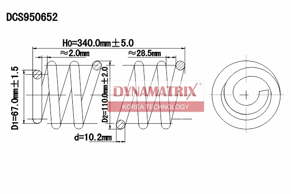 Suspension Spring (DCS950652)