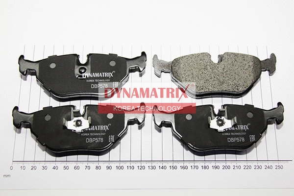 Brake Pad Set, disc brake (DBP578)