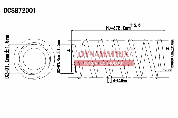 Suspension Spring (DCS872001)
