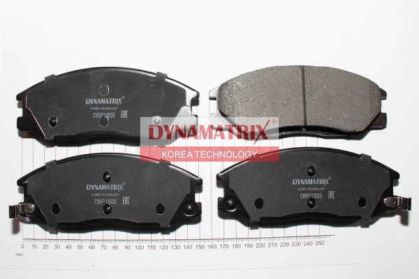 Brake Pad Set, disc brake (DBP1605)