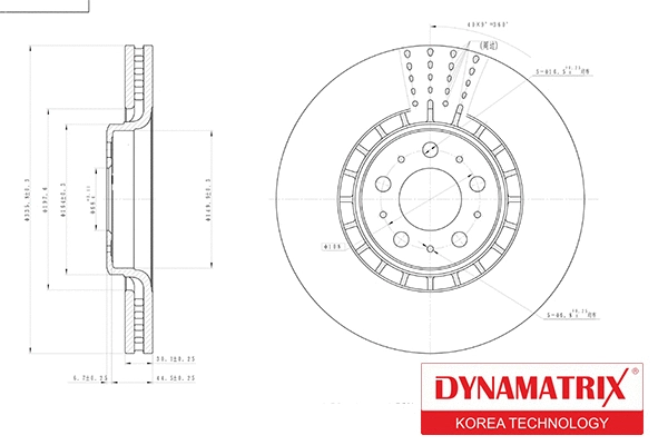Brake Disc (DBD1371)