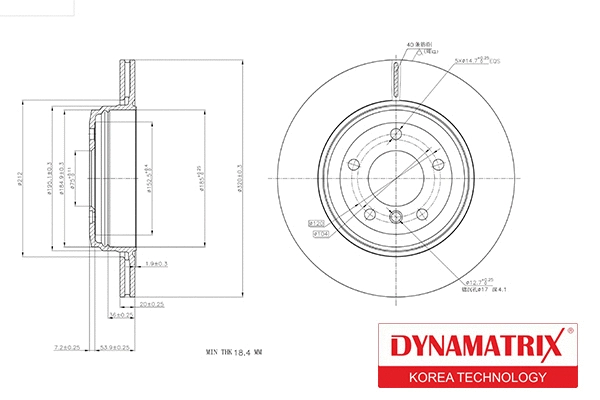 Brake Disc (DBD1260)