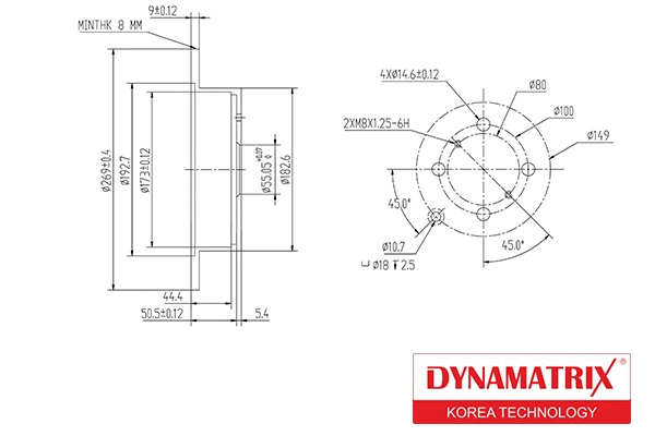 Brake Disc (DBD1417)