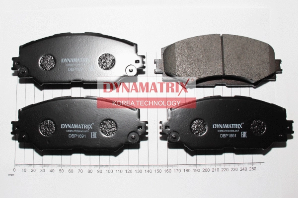 Brake Pad Set, disc brake (DBP1891)