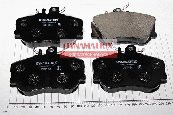 Brake Pad Set, disc brake (DBP854)