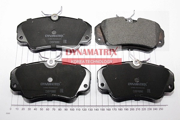 Brake Pad Set, disc brake (DBP686)