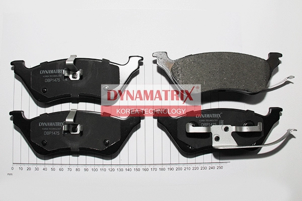 Brake Pad Set, disc brake (DBP1475)