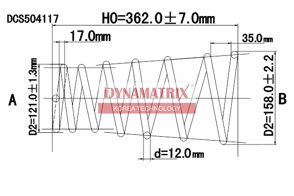 Suspension Spring (DCS504117)