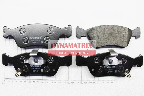 Brake Pad Set, disc brake (DBP1321)