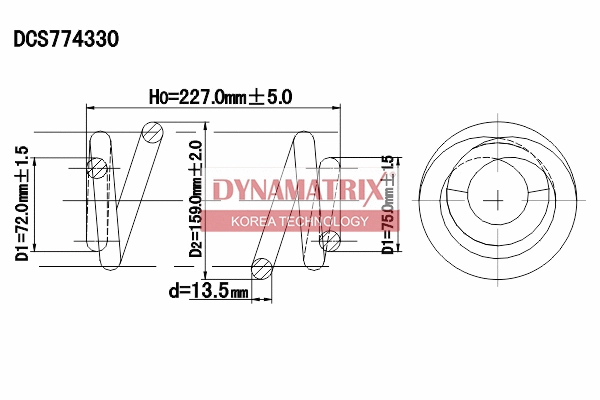 Suspension Spring (DCS774330)