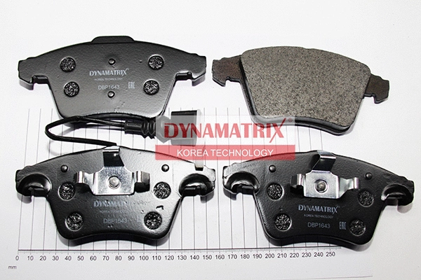Brake Pad Set, disc brake (DBP1643)