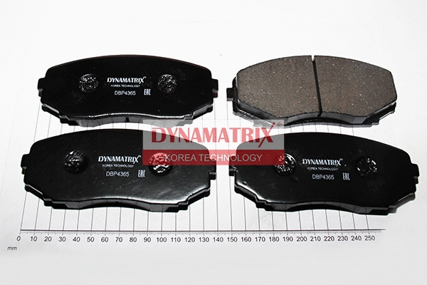 Brake Pad Set, disc brake (DBP4365)