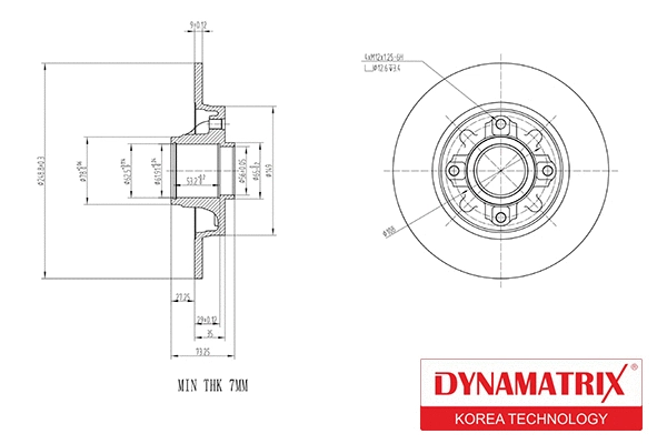 Brake Disc (DBD1696)