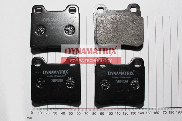 Brake Pad Set, disc brake (DBP586)