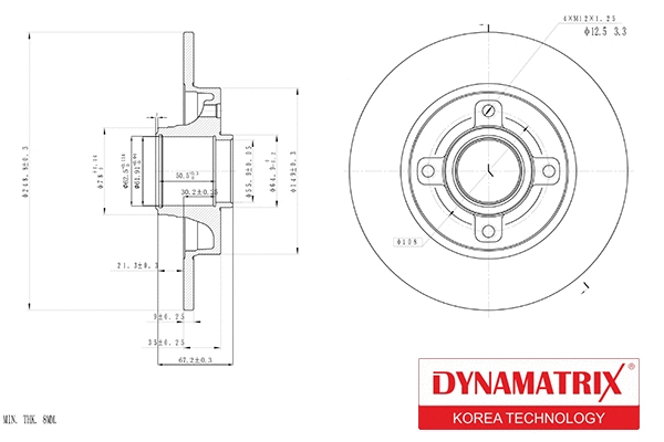 Brake Disc (DBD1560)