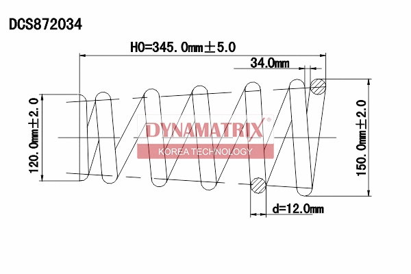 Suspension Spring (DCS872034)