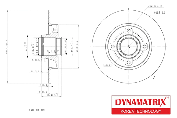 Brake Disc (DBD1523)
