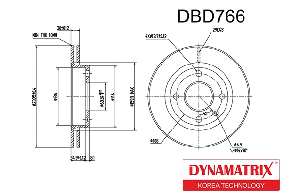 Brake Disc (DBD766)