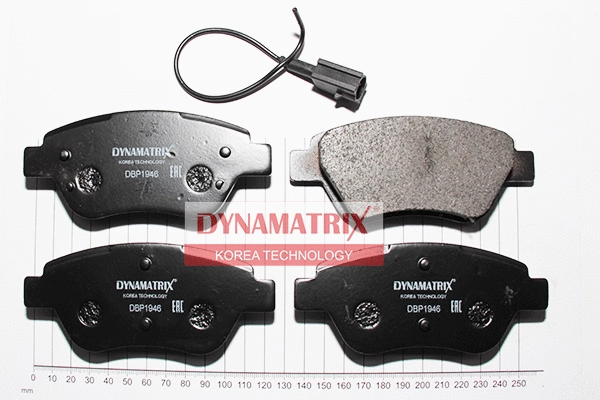 Brake Pad Set, disc brake (DBP1946)