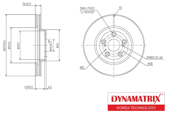 Brake Disc (DBD1508)