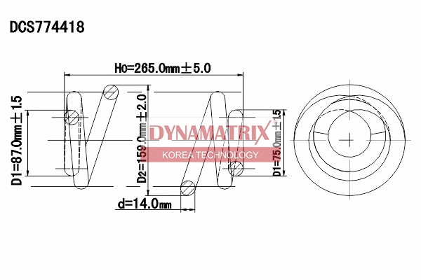 Suspension Spring (DCS774418)
