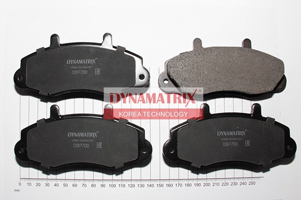 Brake Pad Set, disc brake (DBP700)
