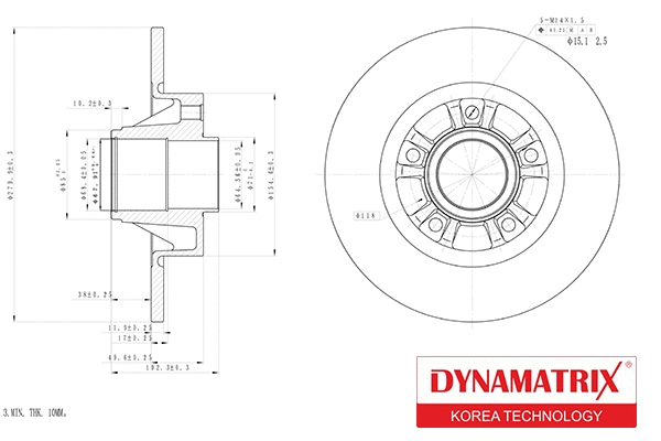 Brake Disc (DBD1498)