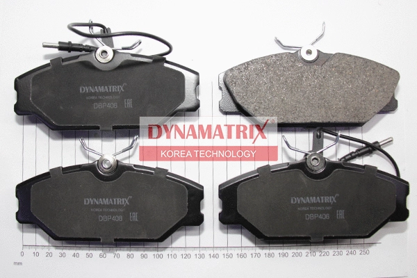 Brake Pad Set, disc brake (DBP406)