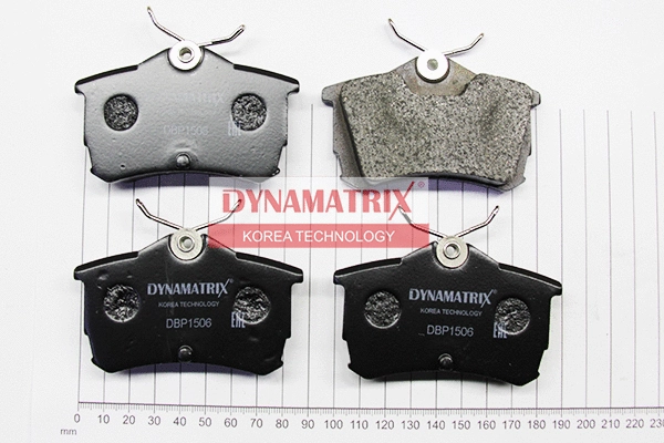 Brake Pad Set, disc brake (DBP1506)