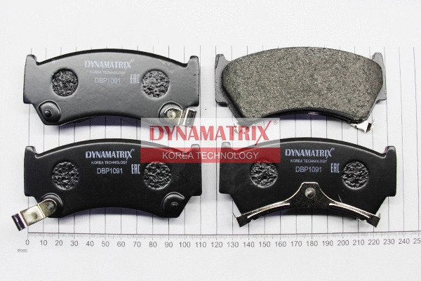 Brake Pad Set, disc brake (DBP1091)