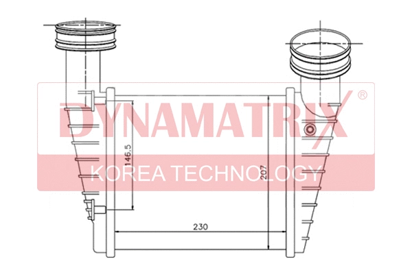 Charge Air Cooler (DR96680)