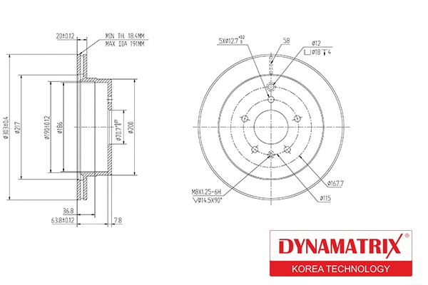 Brake Disc (DBD1660)
