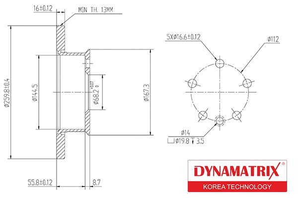 Brake Disc (DBD426)
