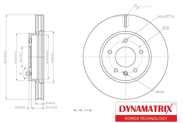 Brake Disc (DBD1625)