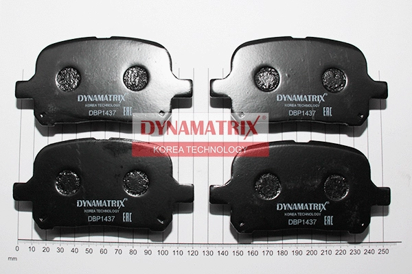 Brake Pad Set, disc brake (DBP1437)