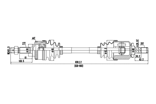 Drive Shaft (DDS241003)