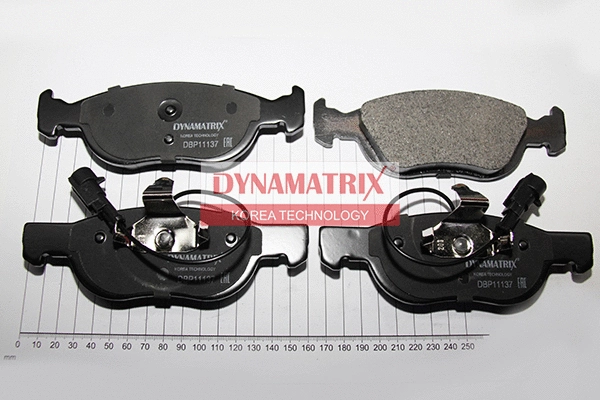 Brake Pad Set, disc brake (DBP11137)
