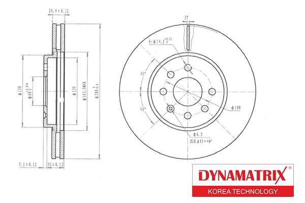 Brake Disc (DBD1374)