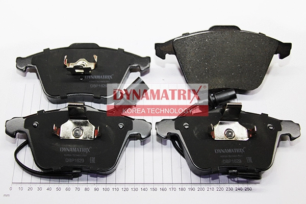 Brake Pad Set, disc brake (DBP1629)
