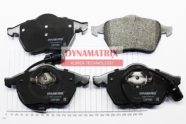 Brake Pad Set, disc brake (DBP590)