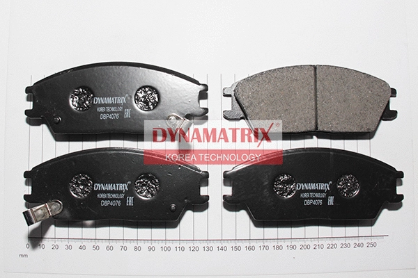 Brake Pad Set, disc brake (DBP4076)