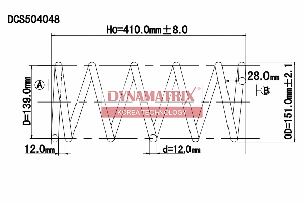 Suspension Spring (DCS504048)