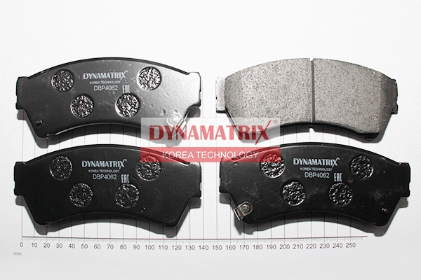 Brake Pad Set, disc brake (DBP4062)