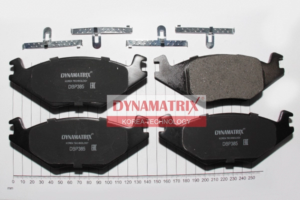 Brake Pad Set, disc brake (DBP385)