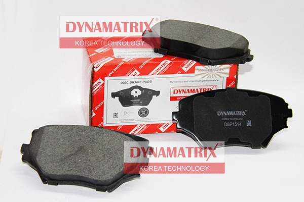 Brake Pad Set, disc brake (DBP1514)