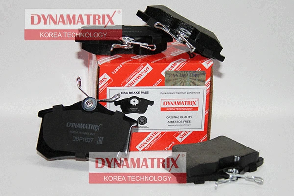 Brake Pad Set, disc brake (DBP1637)