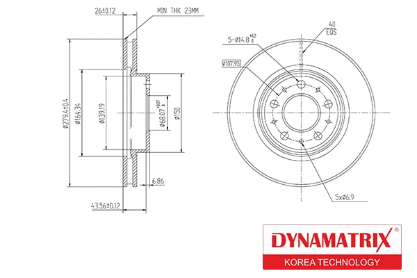 Brake Disc (DBD605)