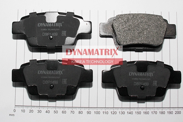 Brake Pad Set, disc brake (DBP1469)