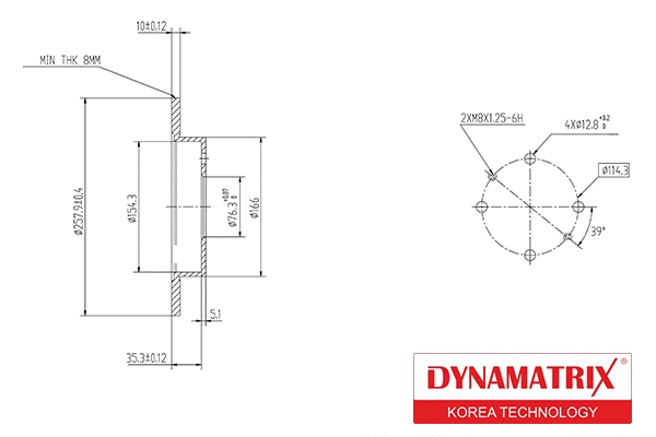 Brake Disc (DBD1176)