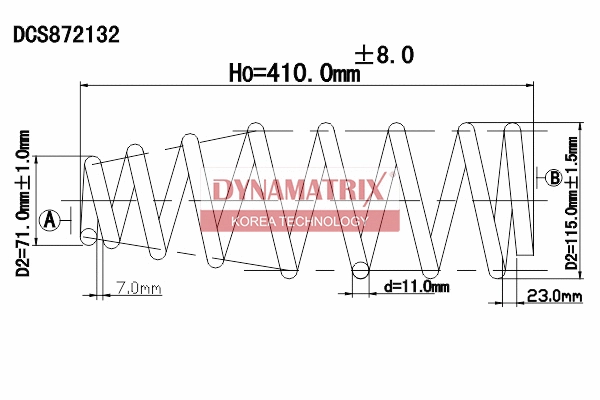 Suspension Spring (DCS872132)